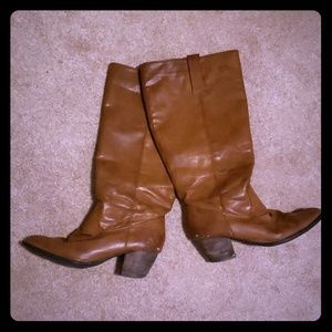 Brown boots